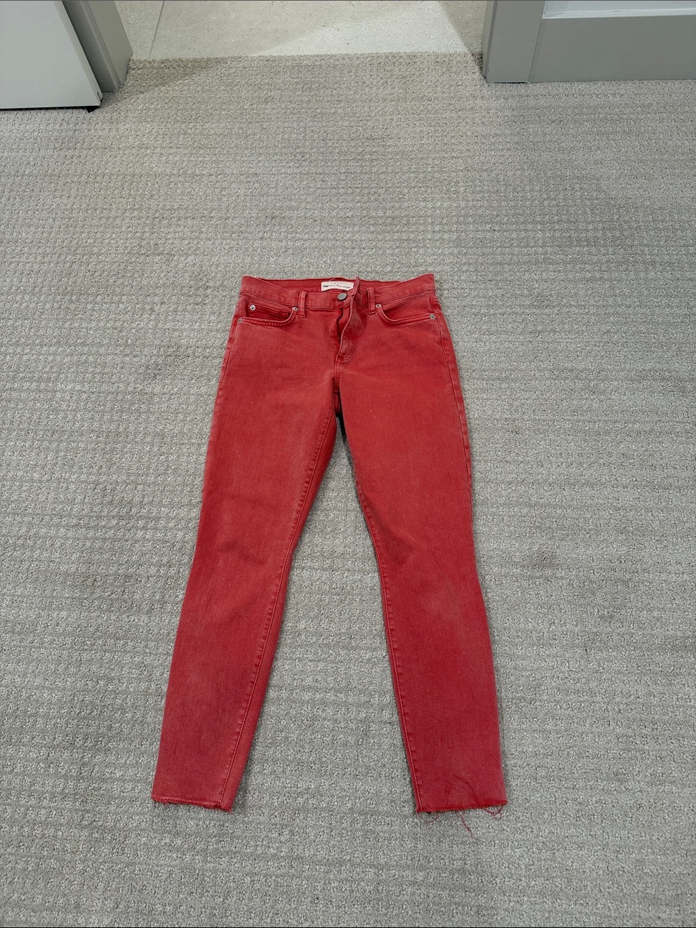 GAP Women's Red Skinny Jeans sz 28